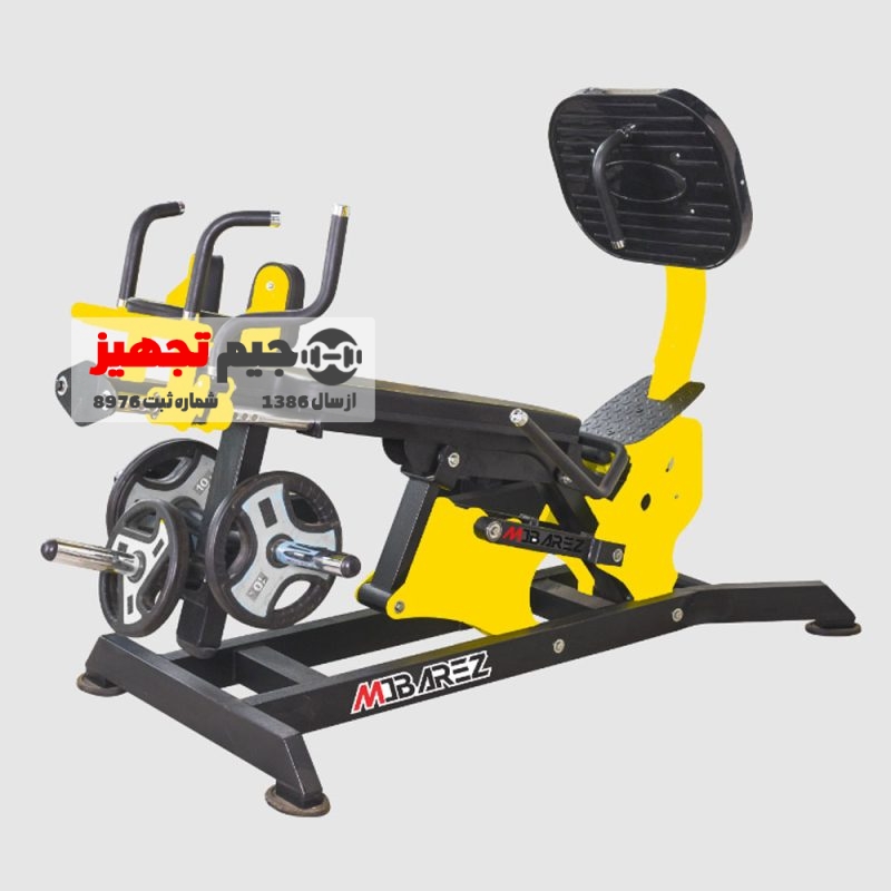Mobarez-peres-pa-ofoghi دستگاه پرس پا افقی مبارز