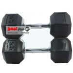 وزنه 6 ضلعی استار 27 و نیم کیلوگرم یک جفت - Image 2