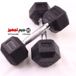 وزنه 6 ضلعی استار 27 و نیم کیلوگرم یک جفت