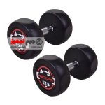 دمبل گرد استپ دار رکورد 12 و نیم کیلوگرم یک جفت