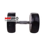 دمبل گرد استپ دار رکورد 17 و نیم کیلوگرم یک جفت - Image 3