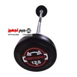باربل صاف رکورد 12.5 کیلوگرم