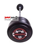 باربل صاف رکورد 35 کیلوگرم