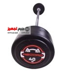 باربل صاف رکورد 40 کیلوگرم