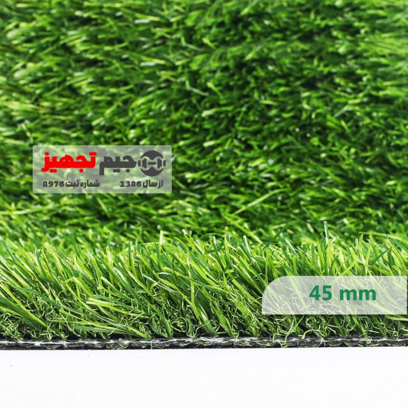 چمن مصنوعی دو بافت بهاره 45 میل VIP - Image 4