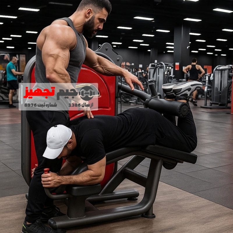 J.S.1 Lying Hamstring Machine