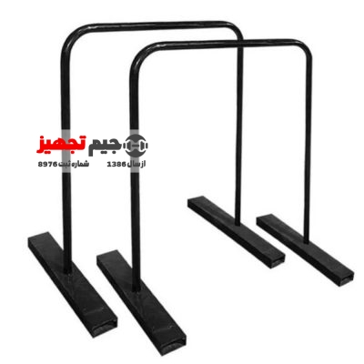 Fixed dip bar with a record height of 100 cm