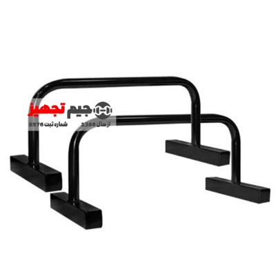 Fixed dip bar, height 30 cm, record