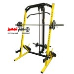 Squat rack with cable puller HE