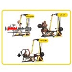 دستگاه بدنسازی رک اسکات با سیمکش و نیمکت مدرج HE - Image 6