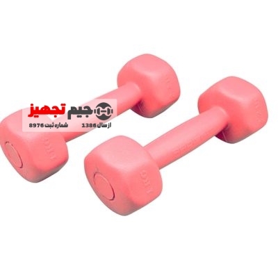 Aerobic dumbbells 2 kg, one pair