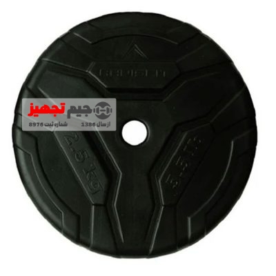 One 2.5 kg dumbbell plate