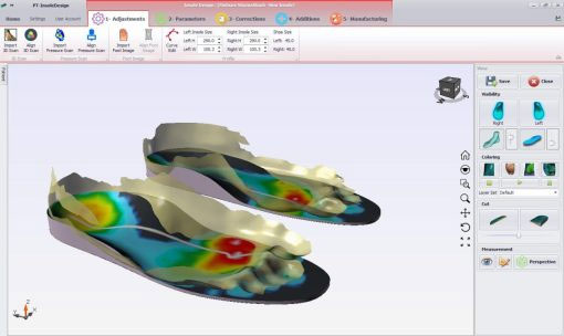 3D foot scanner