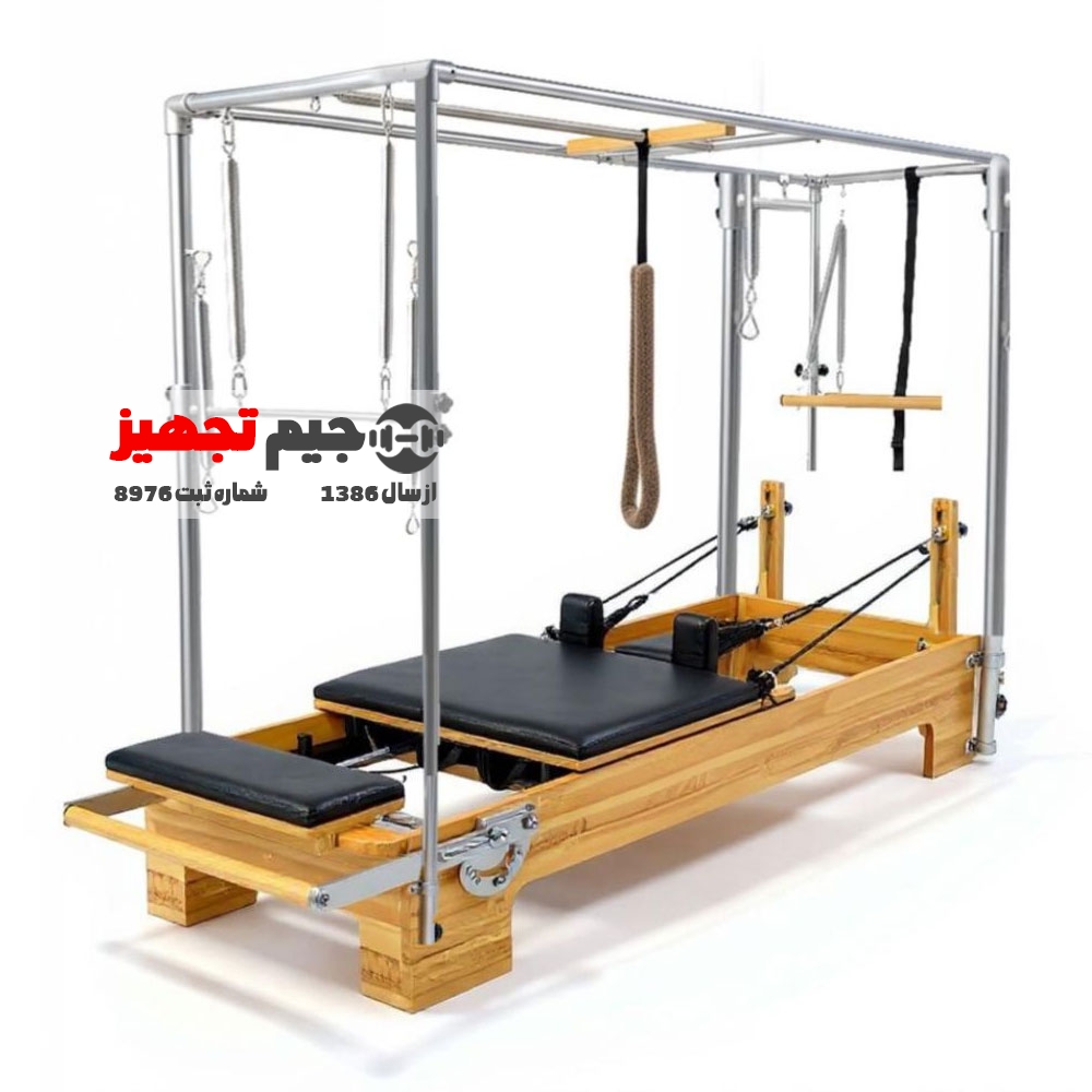 پیلاتس-کادیلاک2 Cadillac Pilates Reformer Machine
